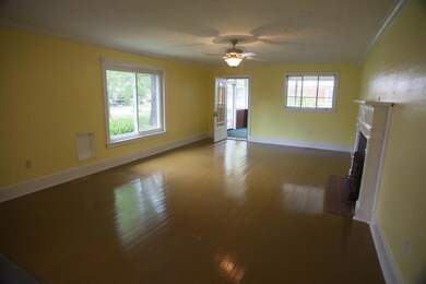 Large, open living room.