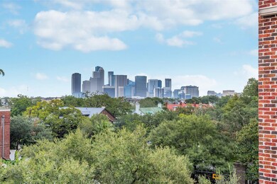 Gorgeous views of the Houston skyline from the roo