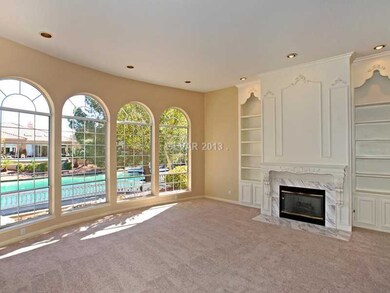 Living Room. Front Formal Living Room w/Built-in B