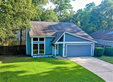 Attached 2 car garage