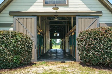 custom 8 stall center aisle barn