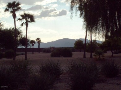 Evening view to mountains & course 2