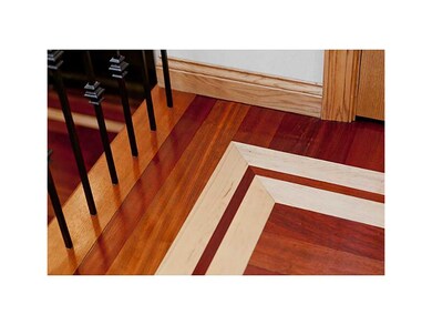 . Brazilian Cherry hardwood floors