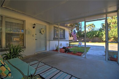 Fully covered and screened-in front porch!