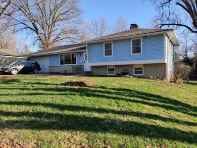 New roof, one layer just 6 months old.  Vinyl siding and new Anderson windows on the front and in the kitchen.Two car garage is deep enough for a large pickup.