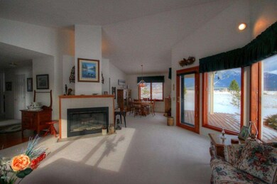 Living room to dining