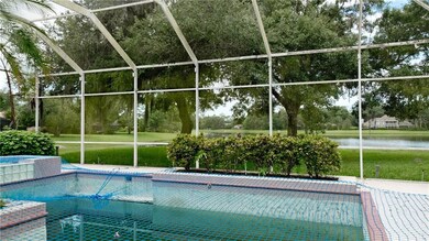 Pool View overlooking lake.