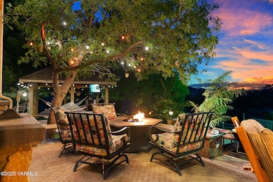 Relax outside and enjoy the evening