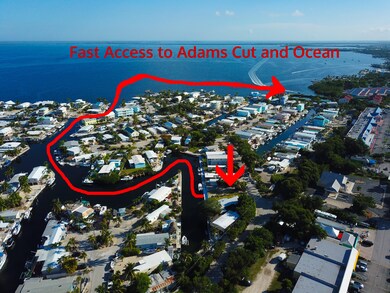 To Adams Cut Waterway