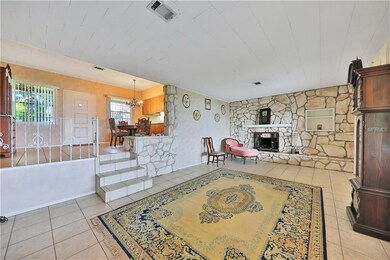 Living Room with Fireplace