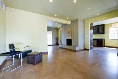 Entry - Soy Stained Concrete floors