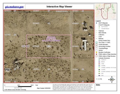 Map / location with property boundaries highlighte