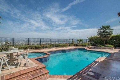 Sparkling pool and spa