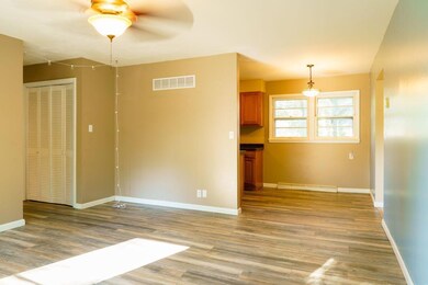 Living and view to Dining Area
