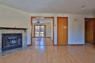 Living Room with Fireplace