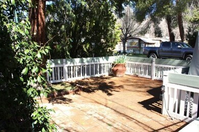 Fenced Patio Area