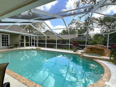 salt water heated pool & spa
