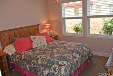 First downstairs bedroom with double windows.