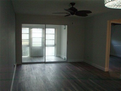 Living room and patio