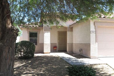 Inviting front entry w/security screen