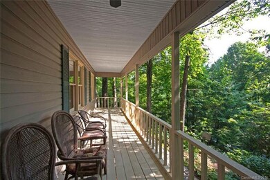 Large covered front porch