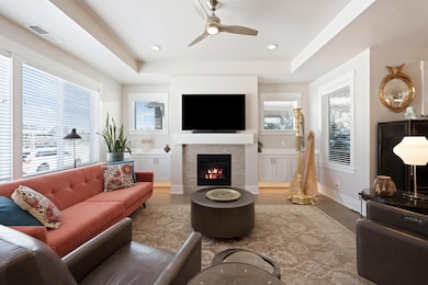 Great Room with gas fireplace