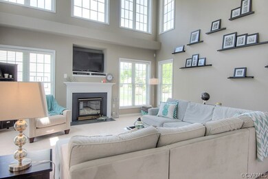 Alternate view of the family room.