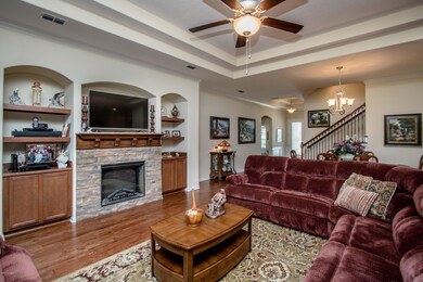 Living Room with Fireplace