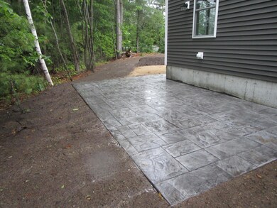 Oversized rear Patio