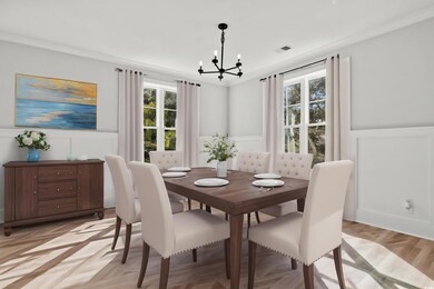 Dining room featuring plenty of natural light, cro