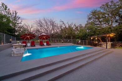 Cooled and Heated In Ground Pool with Water Feature