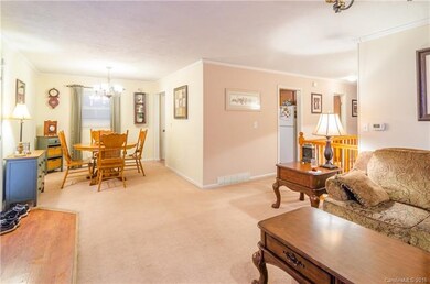 Open dining area.