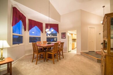 Formal Dining Room - Open Plan to Living Room (Cathedral Ceilings)