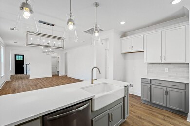 Hadley Kitchen View of Family Room