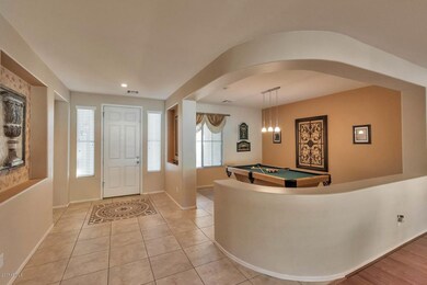 Entry way and flex space