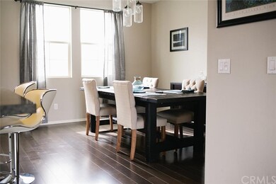 open kitchen/ dining room and living room