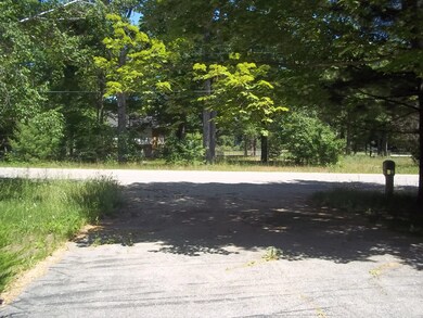 View of across street and paved driveway