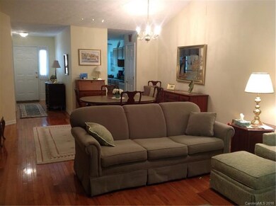 Living Room looking into Hallway and Kitchen