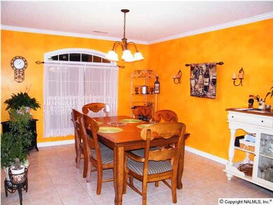This breakfast nook is big enough to hold any size family!! There is room to spare here!