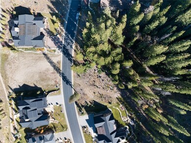 Aerial view looking down on the property