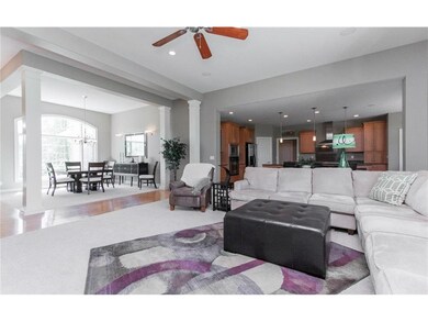 Open concept floor plan, great for entertaining