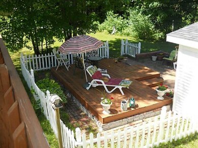Lovely patio area