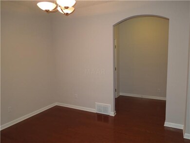 Formal dining room ---this view looking into the f
