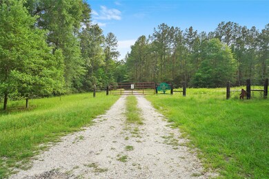 Front gate entrance to property.