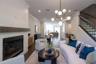 The front door enters into the main living area of the home. *Please note that pictures shown are of the Jacobsen II floorplan but they are not of the actual home listed.