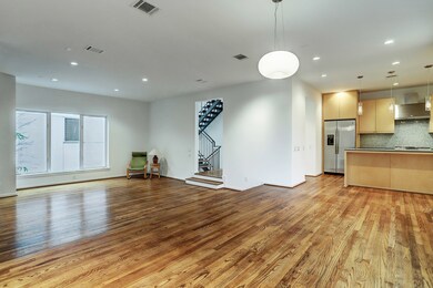 Second floor open concept living - great flow for