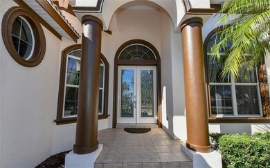 Gorgeous leaded glass front entry doors