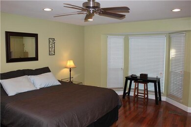 Large Master Bedroom has Bay Window for plenty of natural light.
