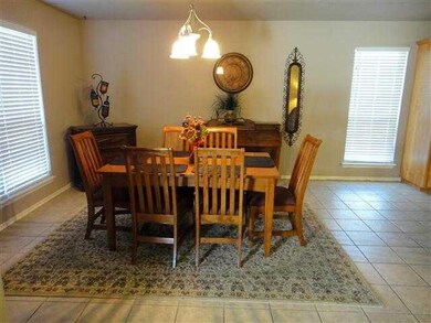 Dining Room. Dining Area Off Kitchen and Living Ar