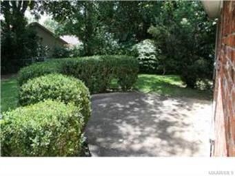 Separate patio located just off the master bedroom